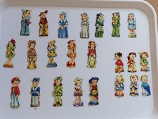 Vintage 1901-1950 Gift Stickers Tags Scraps -Vintage Ladies & Children - SET C