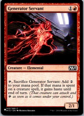 Generator Servant The List Reprints NM Normal
