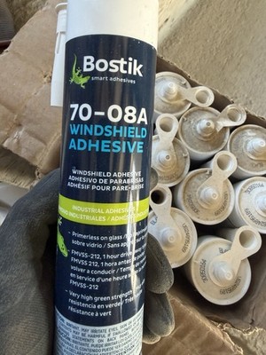 bostik 70-08A Windshield Adhesive Lot Of 9