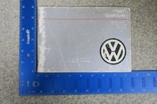 Volkswagen Quantum Owners Manual 1987 Book 87 Free Shipping Om896 Volkswagen Quantum Owners Manual 1987 Book 87 Free Shipping Om896