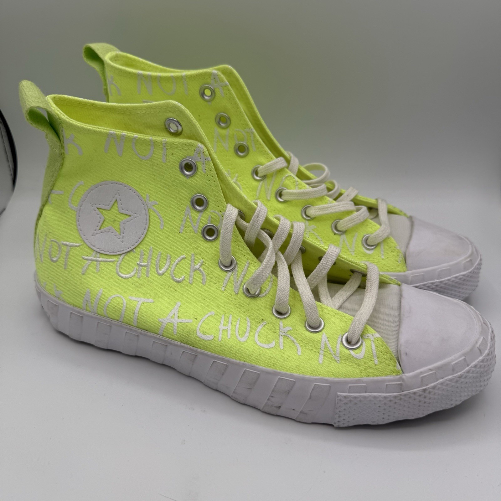 Converse Men Size 11 L/Size 10 R Unt1tl3d Not A Chuck All Star Shoes (MISMATCH)