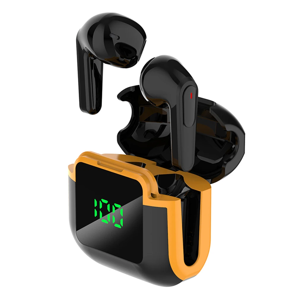 PRO 90 TWS Earbuds with Digital Display Bluetooth 5.0 ANC Noise Cancelling Wireless Headphones