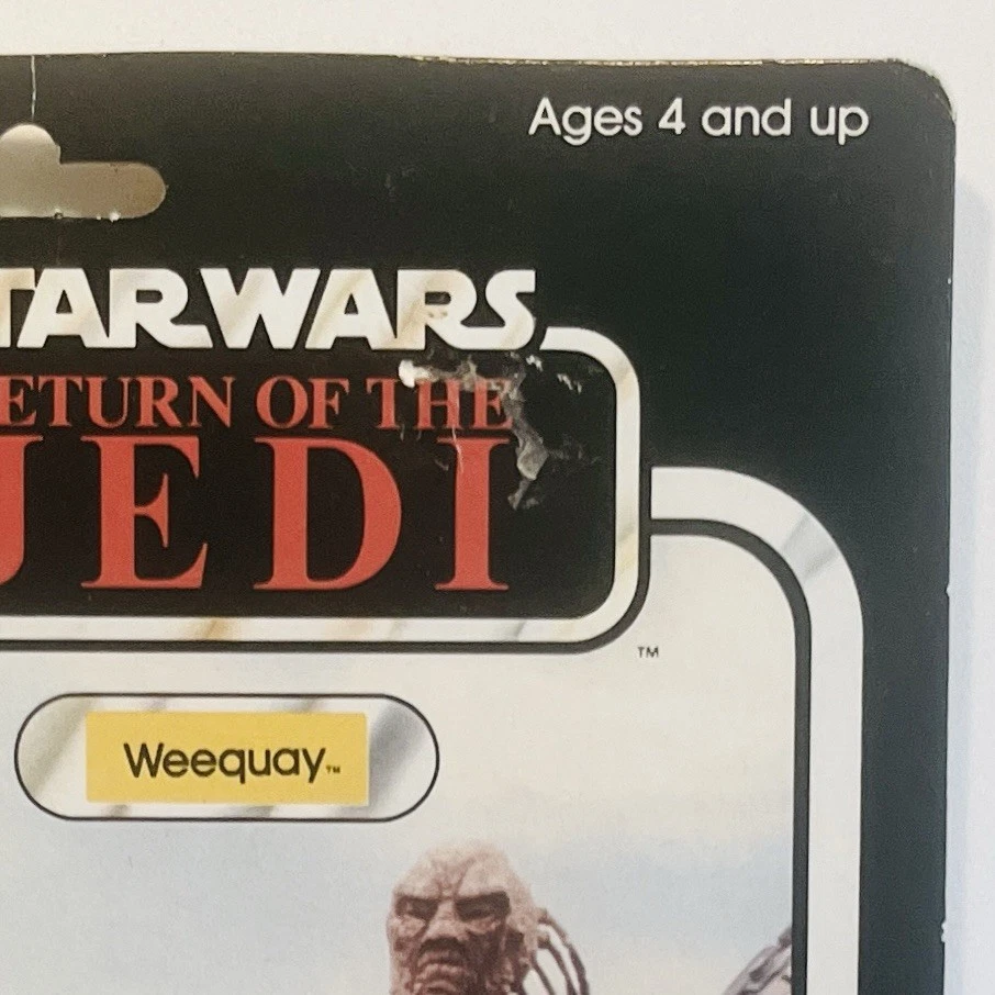 WEEQUAY - MOC 79A Kenner Figura Vintage Star Wars ROTJ 1984 con Estuche Star Foto 4 de 4