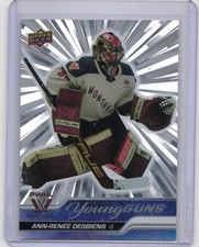 2024 UD PWHL 1st Edition Young Guns Outburst #60 Ann-Renee Desbiens Rookie RC SP