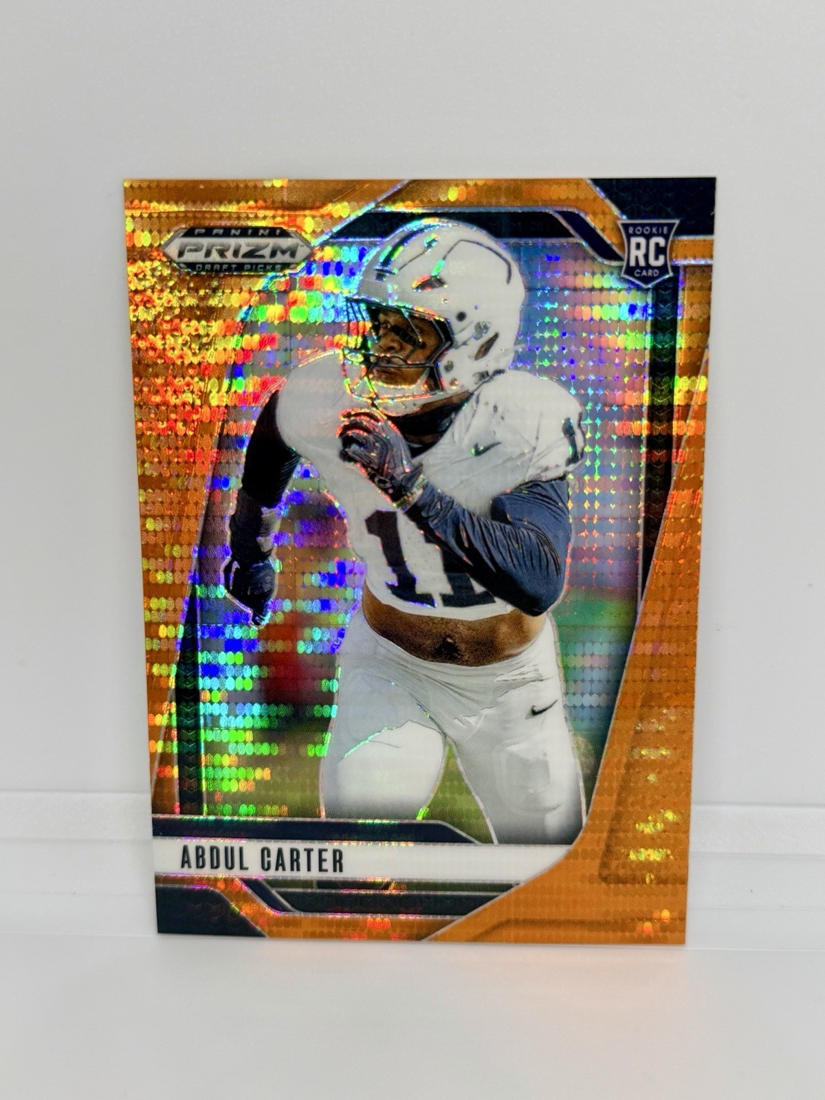 ABDUL CARTER Rookie 2025 Prizm Draft Picks Purple /99 Penn State RC #102