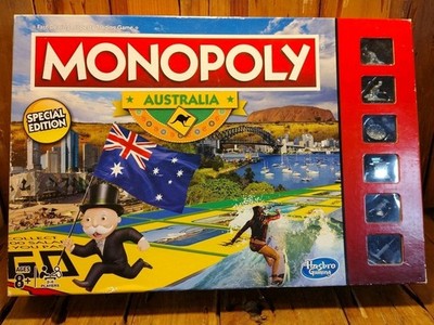 Monopoly Australia Special Edition Board Game Hasbro 2016 100% Complete