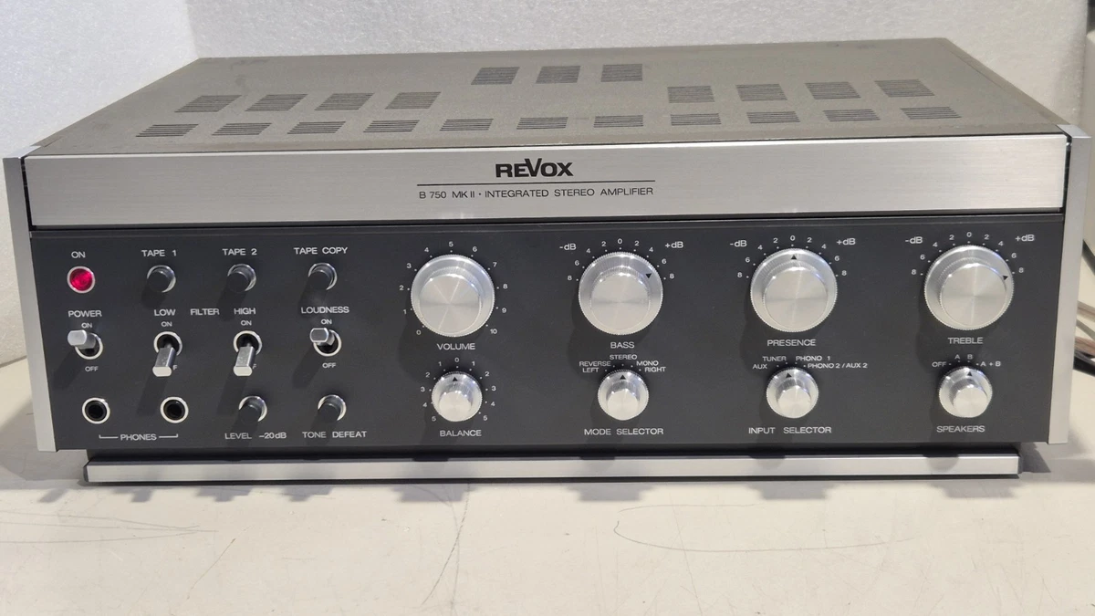 Revox B750 MKII. ¡Nuevo servicio!