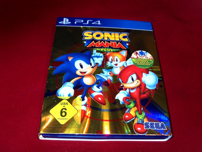 PS4 - Sega - Sonic Mania Plus   ( Zustand - sehr gut )