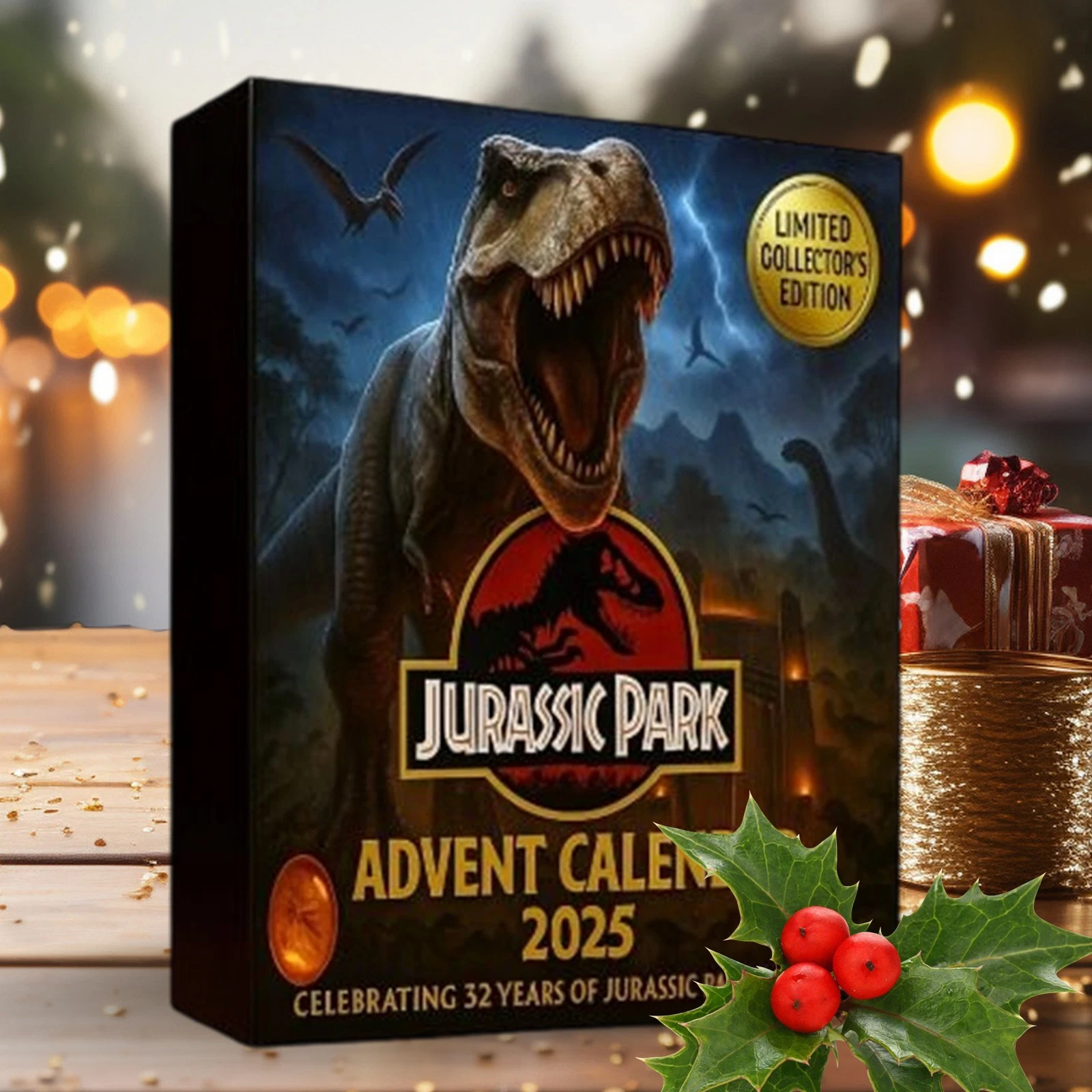 Jurassic Park 32nd Anniversary Dinosaur Advent Calendar 2025 2D Acrylic