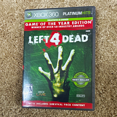 Valve Left 4 Dead GOTY Edition Platinum Hits (Microsoft Xbox 360) M