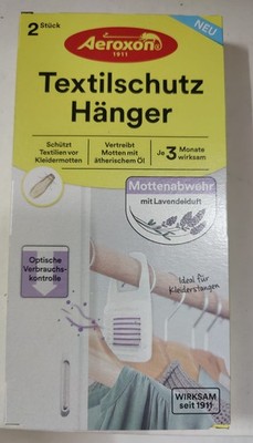 3x2 Aeroxon Textilschutz Hänger  - Mottenschutz für Kleiderschrank