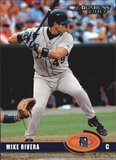 2003 Donruss Baseball Card #129 Mike Rivera
