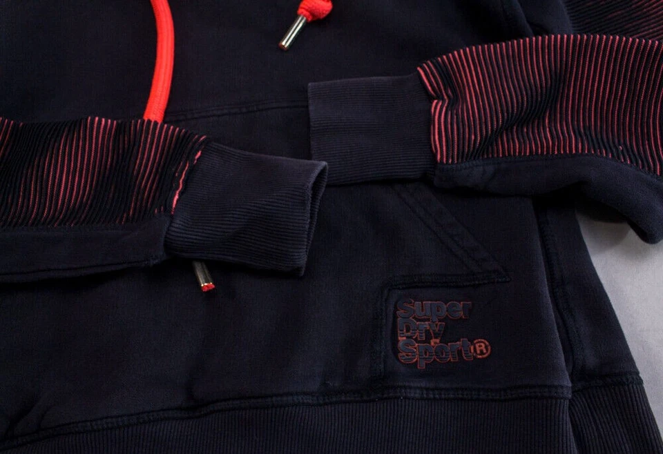 SUPERDRY Women Hoodie Jumper Sweater Size L (UK14 US10 EU42) - Image 4 of 4