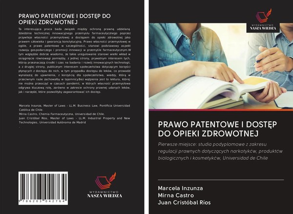 Prawo Patentowe I Dost¿P DO Opieki Zdrowotnej Marcela Inzunza (U. A.) Buch 2020-image