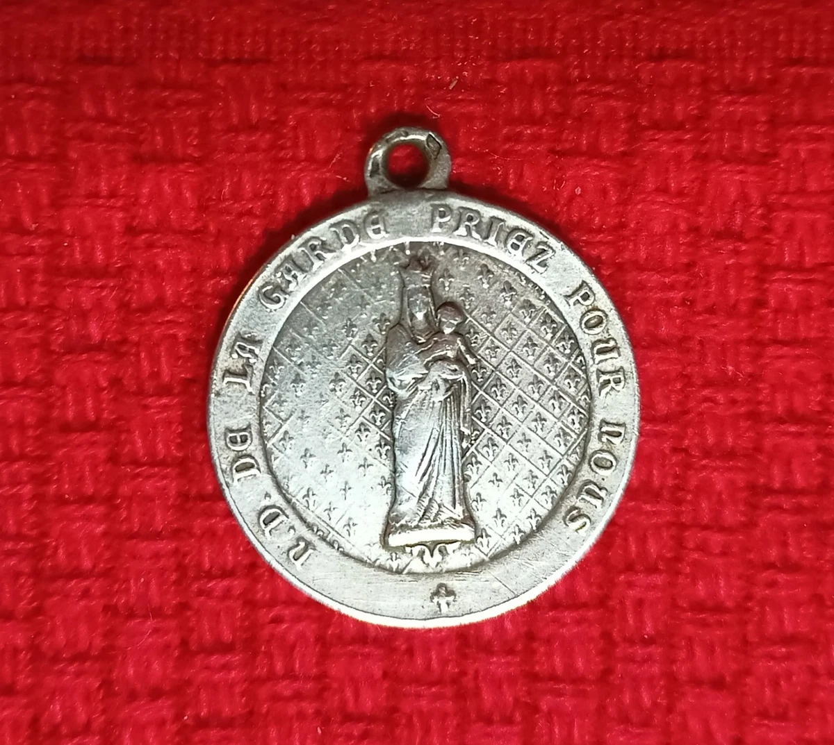 ANCIEN PENDENTIF Medaille Notre Dame De La Garde P.p.n En Metal Argente EUR 5,00 - FR