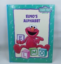 Sesame Street "Elmo's Alphabet" Hardcover Children's Learning Reading Book
