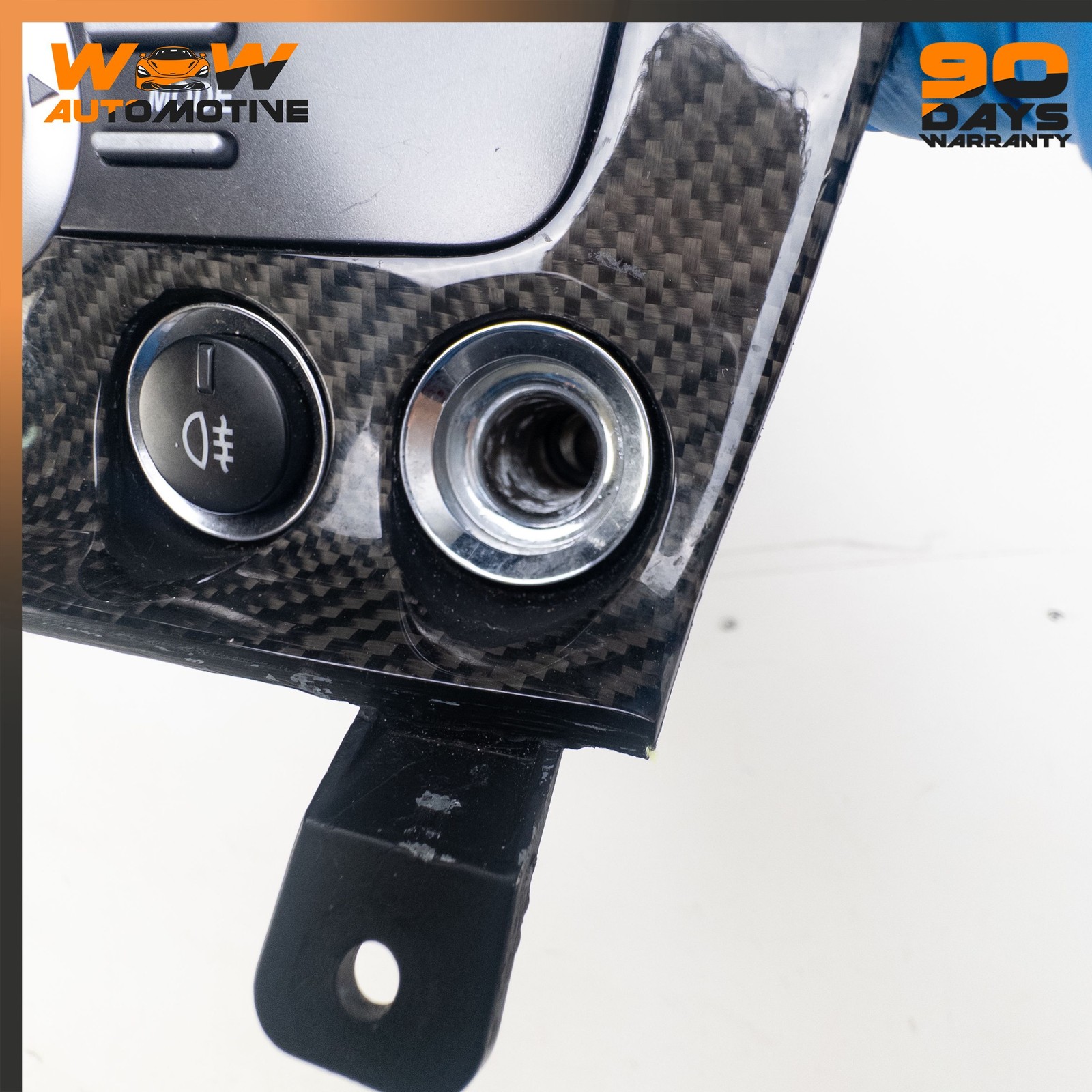 06-16 ASTON MARTIN V8 VANTAGE HVAC CLIMATE CONTROL SWITCH ASSEMBLY CARBON OEM