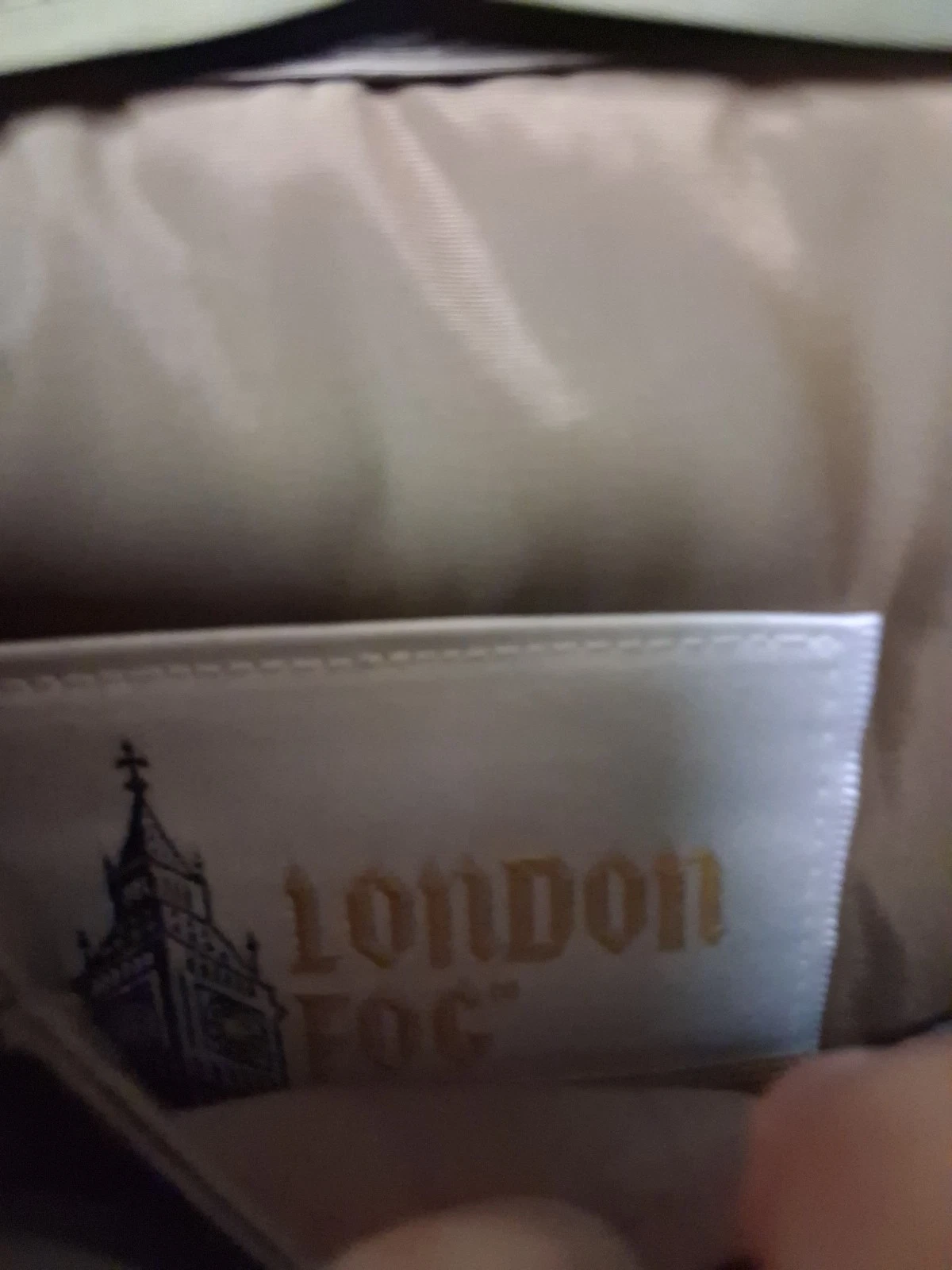 London Fog By Wamsutta Thinsulate 3M Long Classic Trench Coat Men’s Size 38 Reg image 4