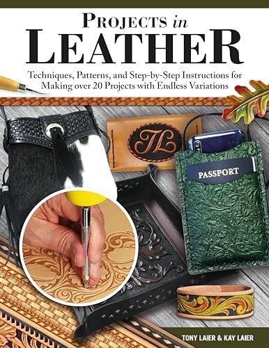 Projects in Leather by Kay Laier PAPERBACK 9781497103535 - Image 7