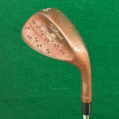 Titleist Vokey SM7 Raw 60-14K 60° Lob Wedge Dynamic Gold S400 Steel Stiff