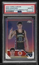 2023 Chrome McDonald's All American Refractor Reed Sheppard PSA 10 GEM MT 5w5
