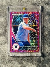 Noah Cameron 2021 Prizm Draft Picks Pink Velocity SSP Prizm Parallel