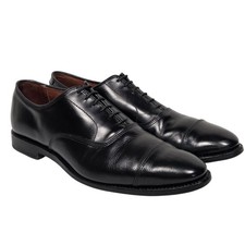Allen Edmonds Park Avenue 5615 Oxford Mens 11 D Black Leather Cap Toe Dress Shoe