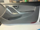 Front Right Door Card Panel 2014 2013 Hyundai Elantra Coupe 2 Door Gray