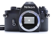 Nikon EM 35mm Film SLR Camera Body Black Excellent   Finder Dust from Japan