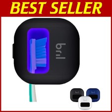 Compact UV Toothbrush Sanitizer, Black