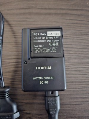  Fujifilm BC-70 Battery Charger Kamera + Ladekabel