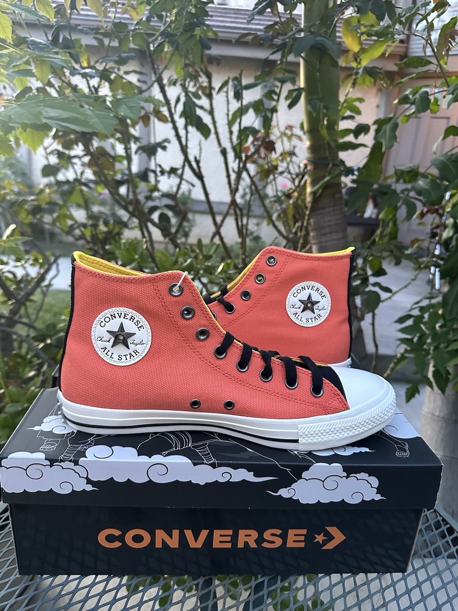 Converse Chuck Taylor All Star Hi x Naruto Orange Mens A14836C