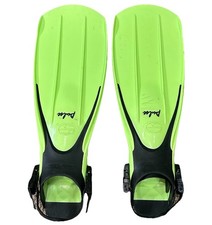 Aqualung Pluse XL Open Heel Scuba Snorkel Fins Adjustable Adult Green