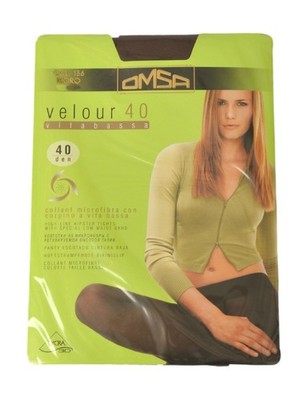 OMSA Damen Strumpfhose 40 Denier Mikrofaser Low Waist Body weich elastisch unsic