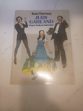 Vtg Tom Tierney Judy Garland paper doll book complete & uncut 1982 HTF Rare