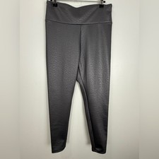 Express Charcoal Patterned Leggings