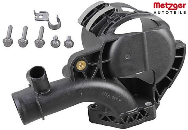 Metzger 4010093 KüHlmittelflansch Flansch KüHlwasser FüR Mercedes-Benz-image