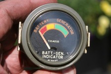 Military Jeep Vintage Batt-gen Voltmeter Gauge - Ac 1501371 7354232