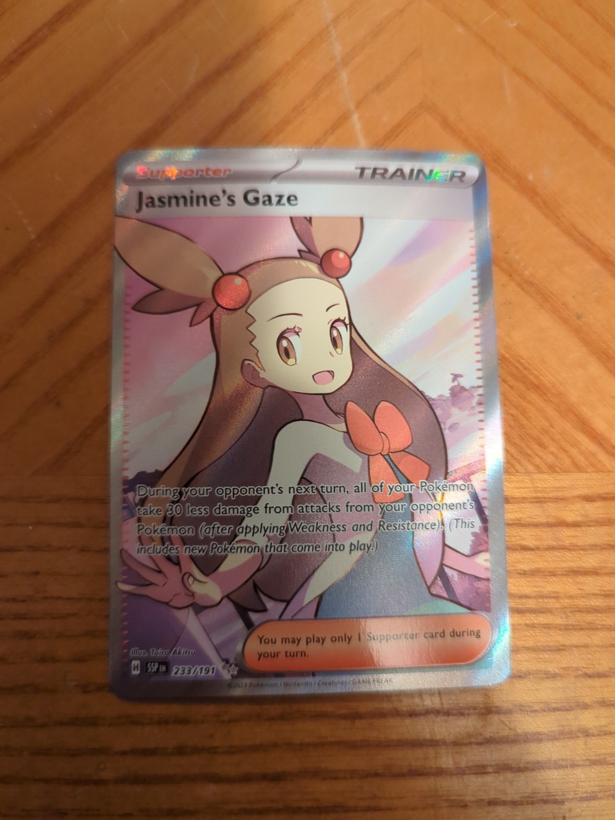 Jasmine's Gaze 233/191 Sv08: Surging Sparks Holo