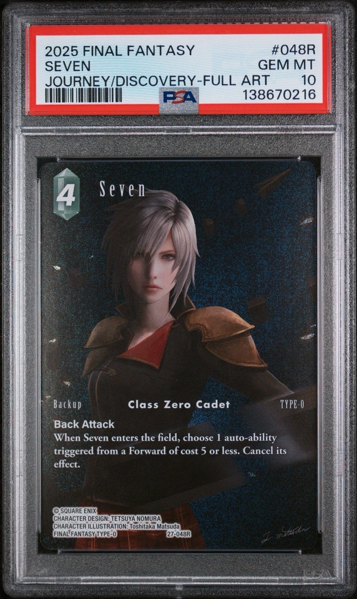 Square Enix Individual Collectible Card Game Cards in English for