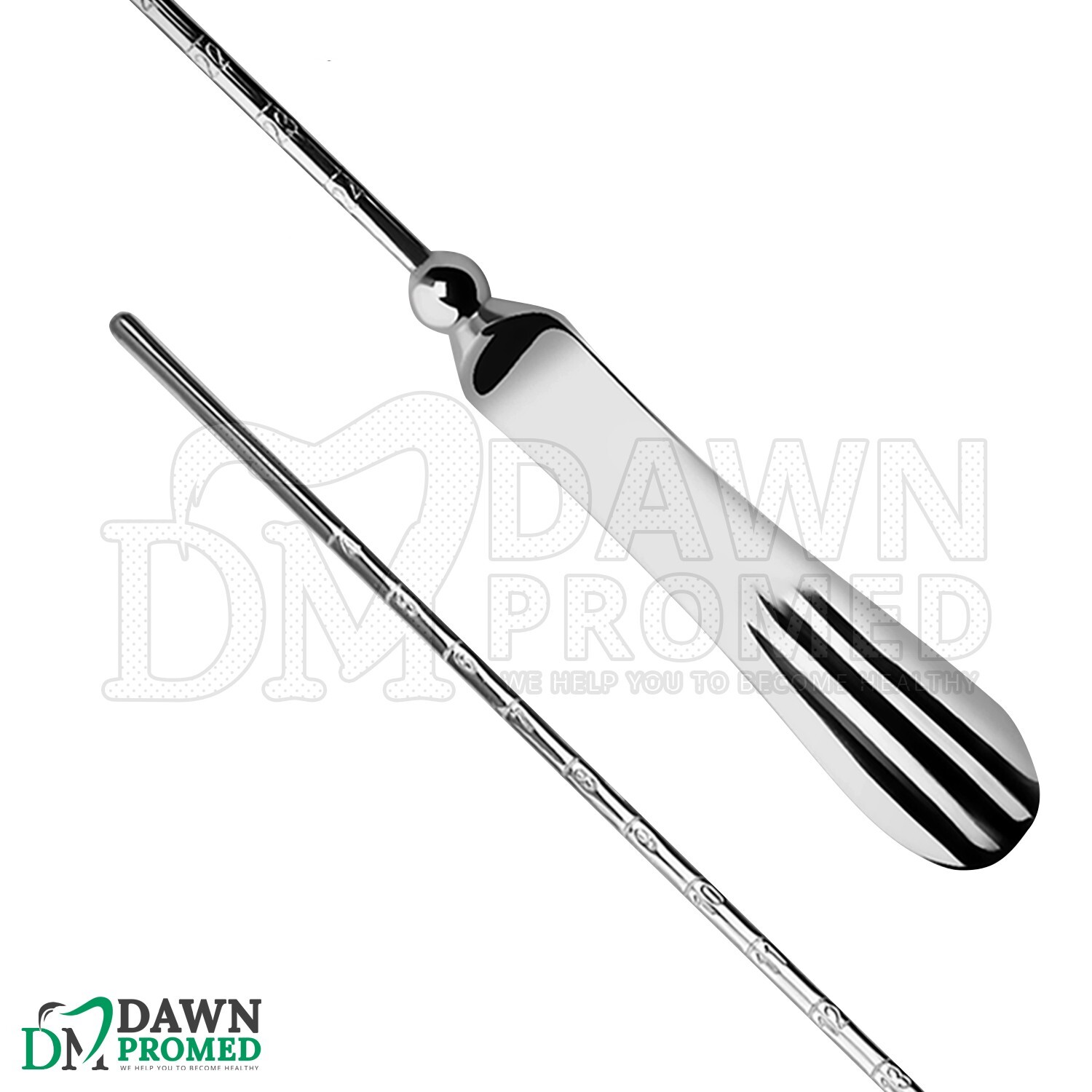 Sims Uterine Sounds 2 Pcs Set Straight & Curved 13″ OB/GYN Instrument ...