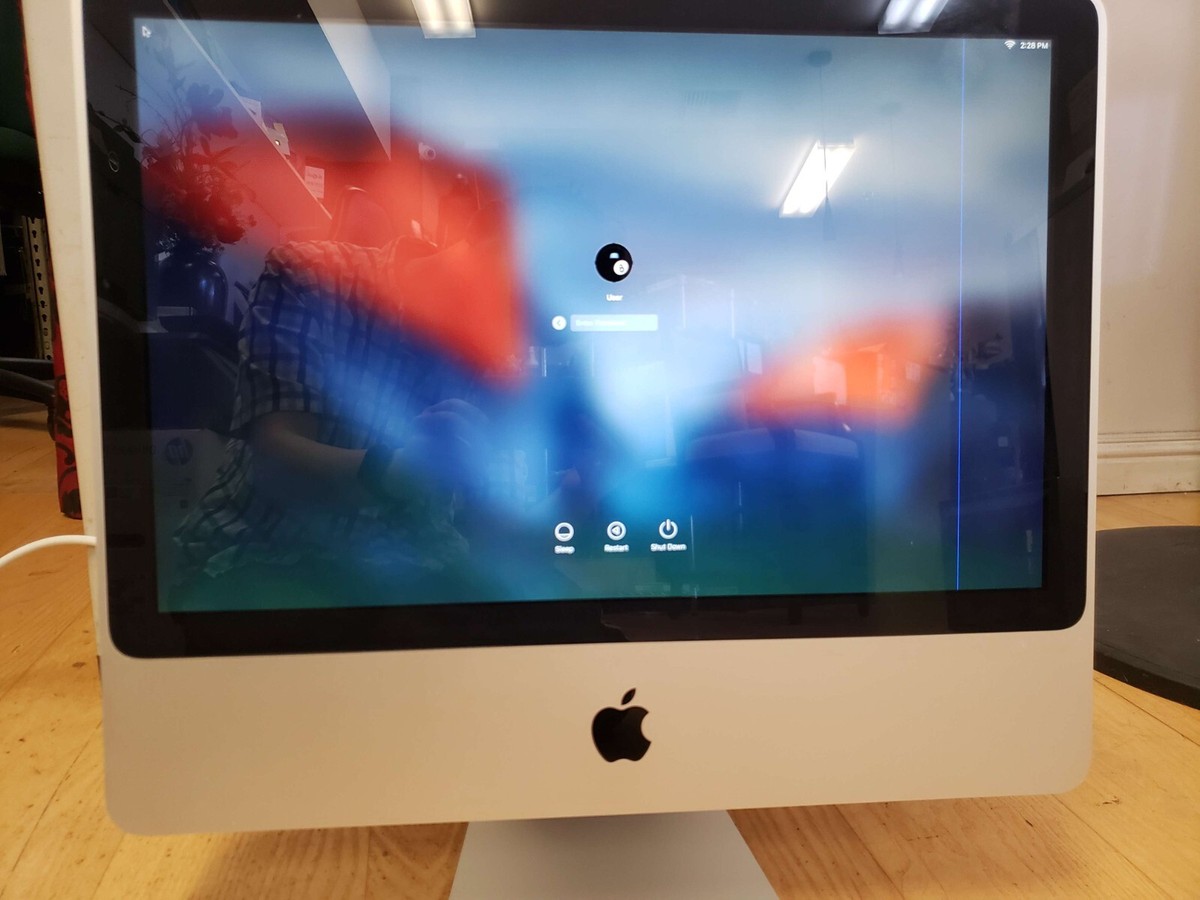 Apple iMac A1224 Core 2 Duo T7700 2.4GHz 320GB HDD 2GB RAM 20