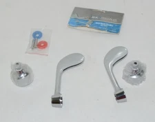 BK Resources BKFWBH Wrist Blade Replacement Handles Chrome