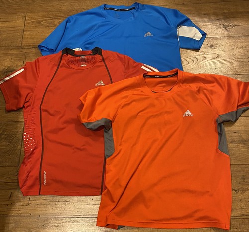 Adidas Medium Lot 3 Form Motion Galaxy Clima Cool Clima365 Red Orange Bluish