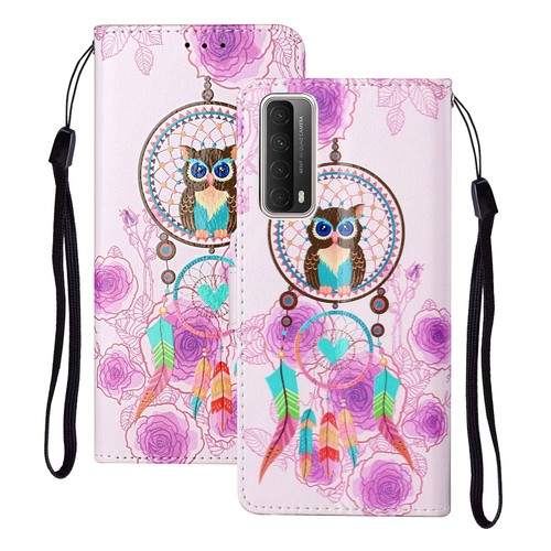 For Huawei P8 P9 P30 P40 Lite P10 Lite Pattern PU Leather Flip Wallet Case Cover - Picture 2 of 22