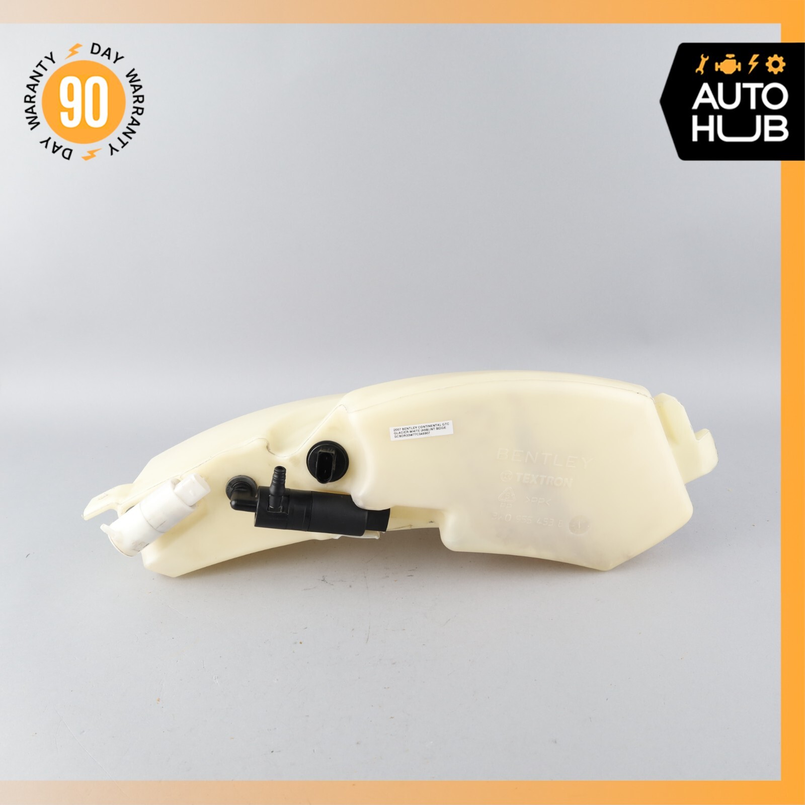 Bentley Continental GTC Windshield Washer Fluid Tank Bottle Reservoir OEM 60k