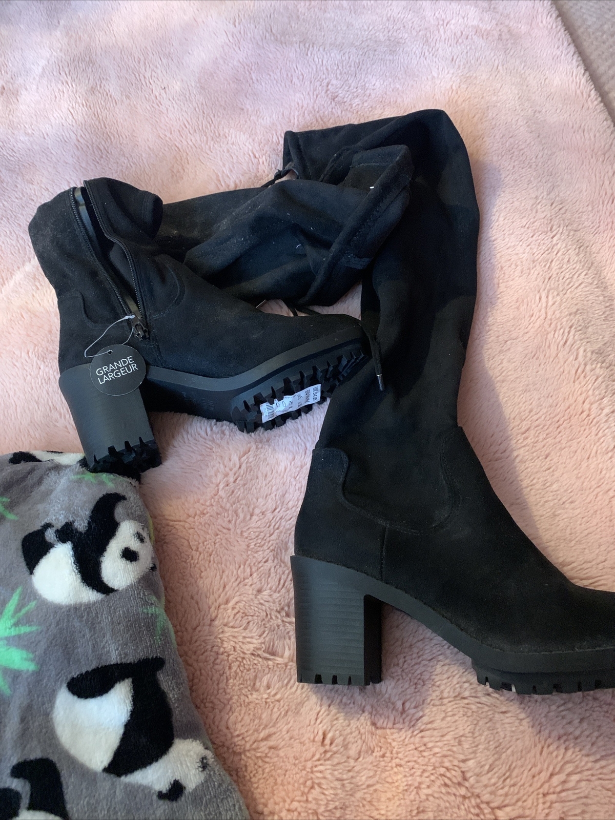 New Look Over Knee Wide Fit Boots Size 5 (new) eBay