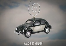 Classic Volkswagen Beetle Christmas Ornament VW Bug Herbie 1/64 Air Cooled Love