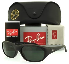 Ray-Ban RB2016 Daddy-O Matte Black l Green RB2016 W2578 59mm