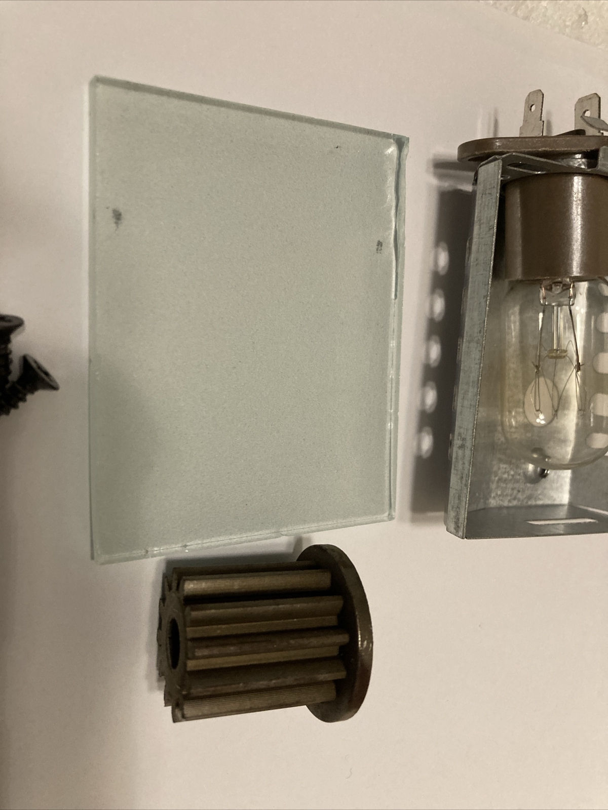 Ronco Showtime Rotisserie Parts: Light Housing & Internal Glass Models 2500 3000